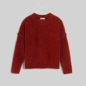 Madewell Cable Havener Pullover Sweater